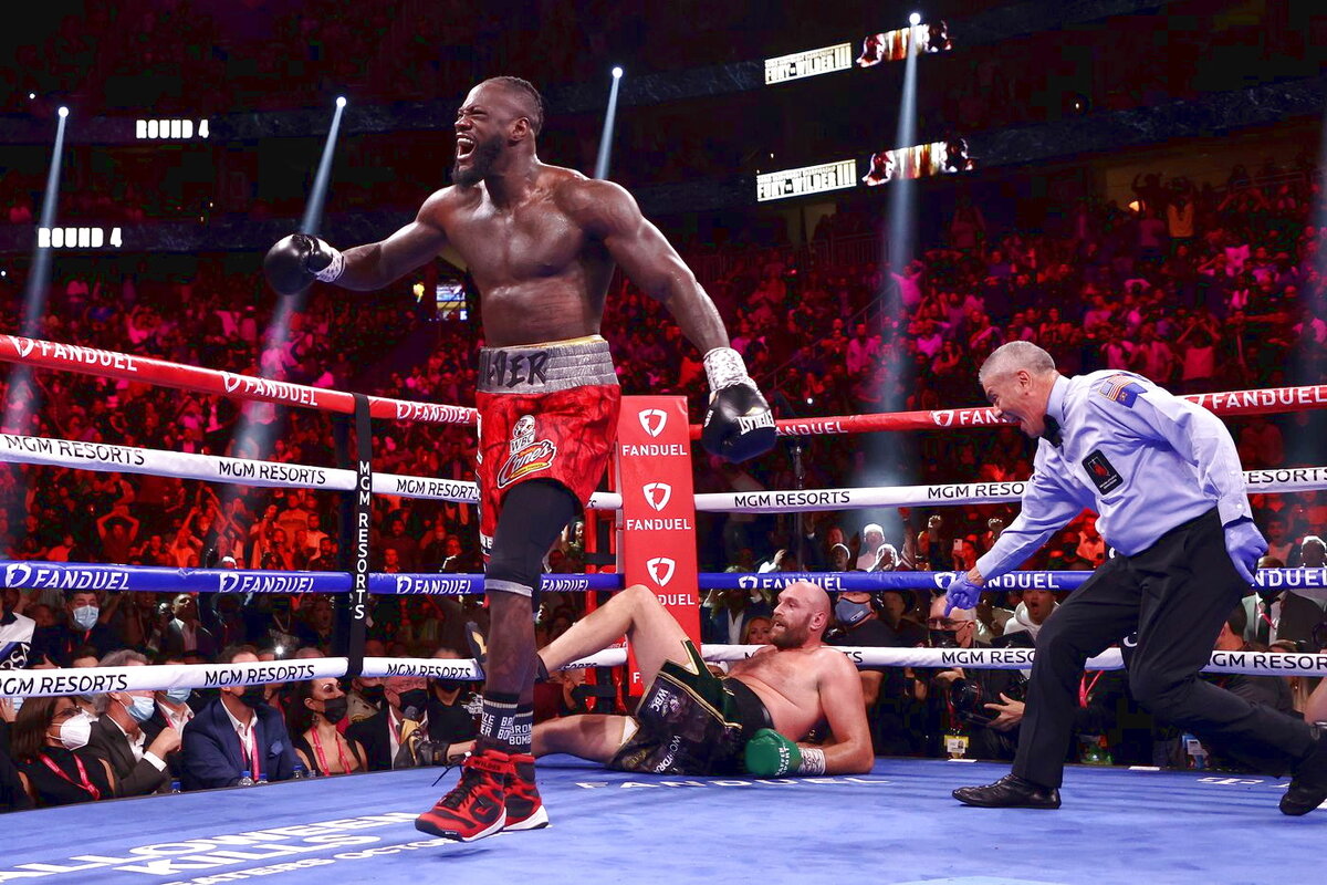 Уронить Тайсона Фьюри это уже совсем не случайность