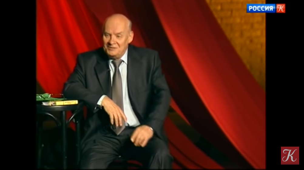    Николай Добронравов. Фото: фрагмент передачи "Линия жизни", канал "Культура"