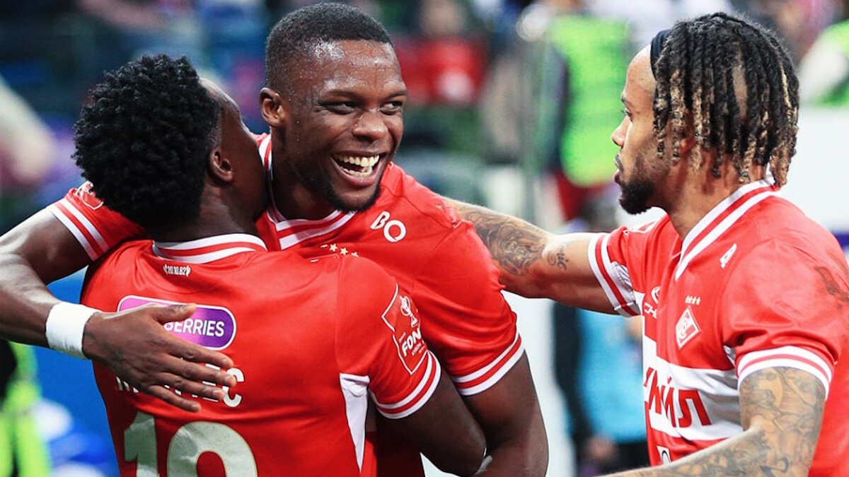    Два гола в ворота "Пари НН" спартаковцы забили в добавленное время. Фото: пресс-служба ФК "Спартак" (Москва)