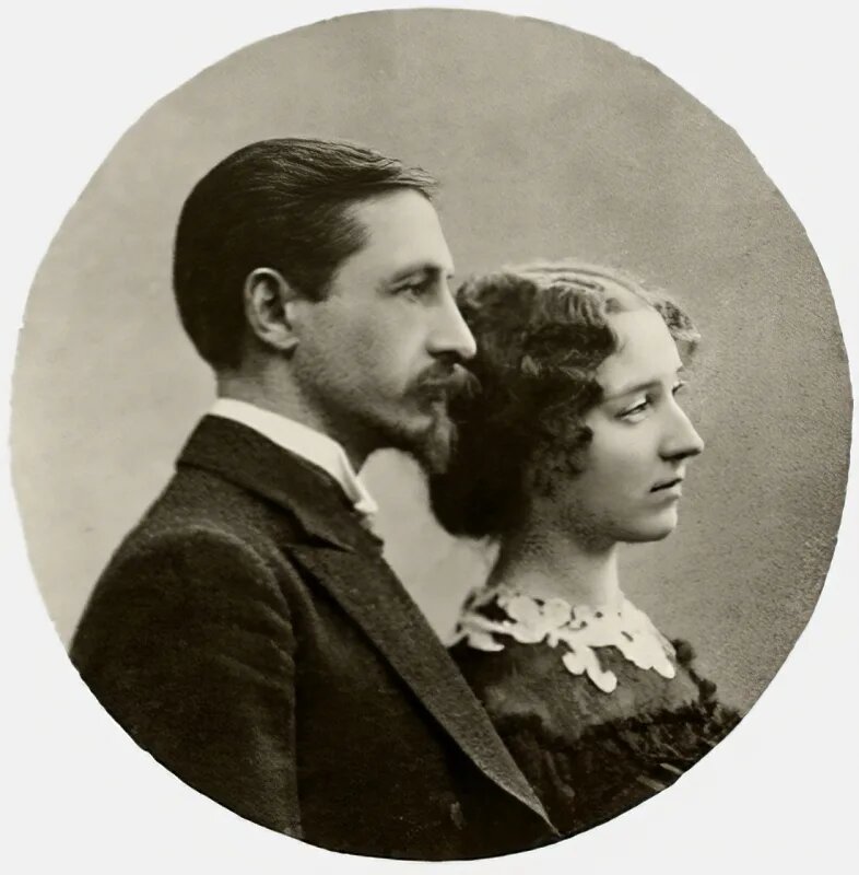 И.А.Бунин со своей женой Верой Мухиной