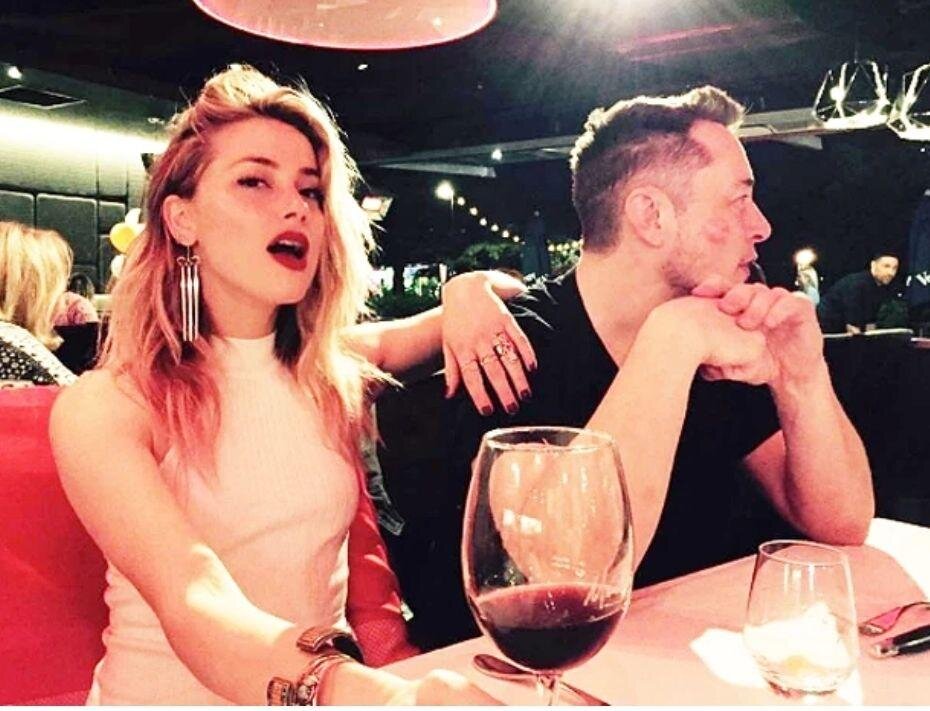 Илон Маск и Эмбер Херд