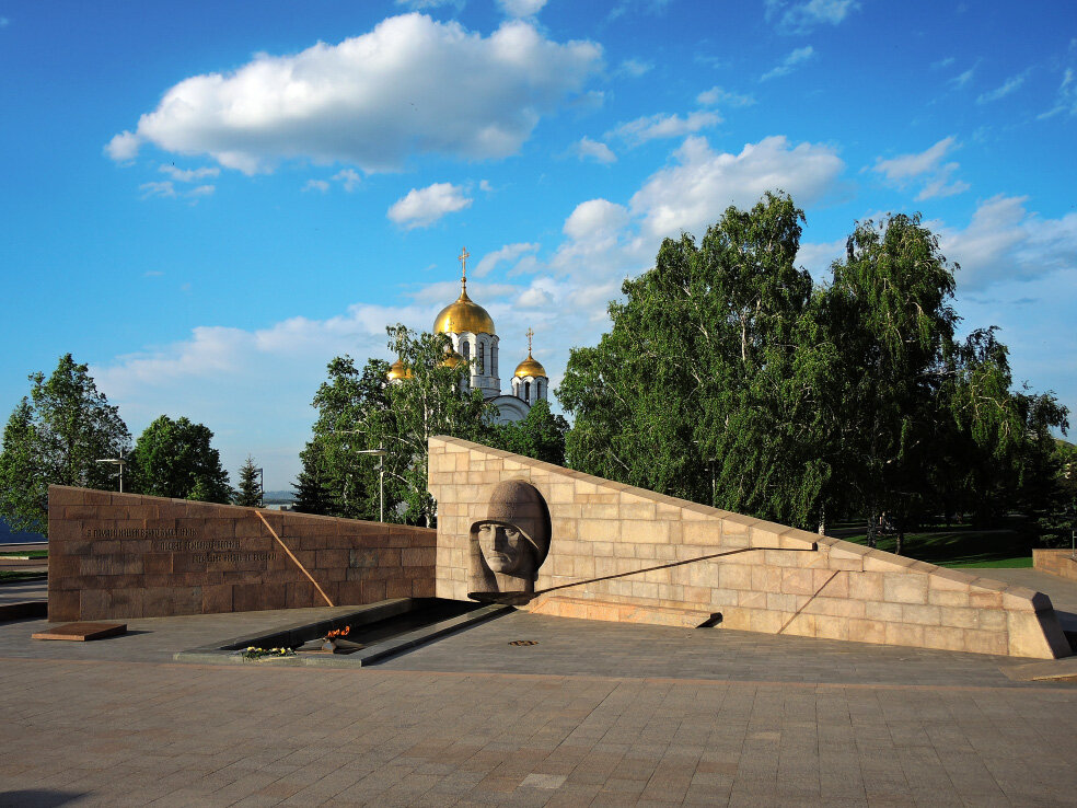 Самара вечный огонь площадь славы