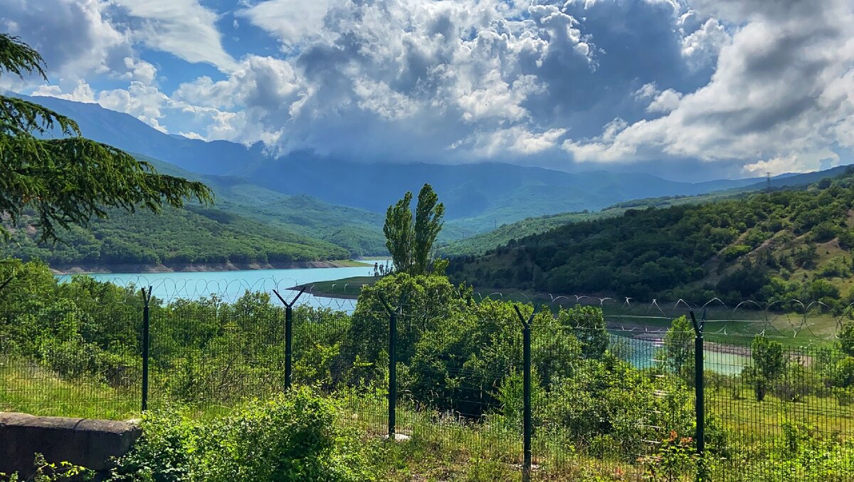 Изобильненское водохранилище Алушта