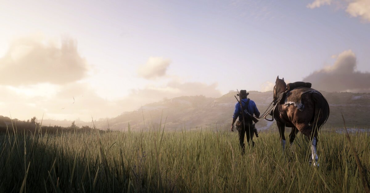 Скриншот из игры "Red Dead Redemption"