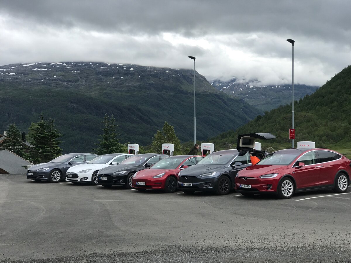 Зарядная станция электромобилей