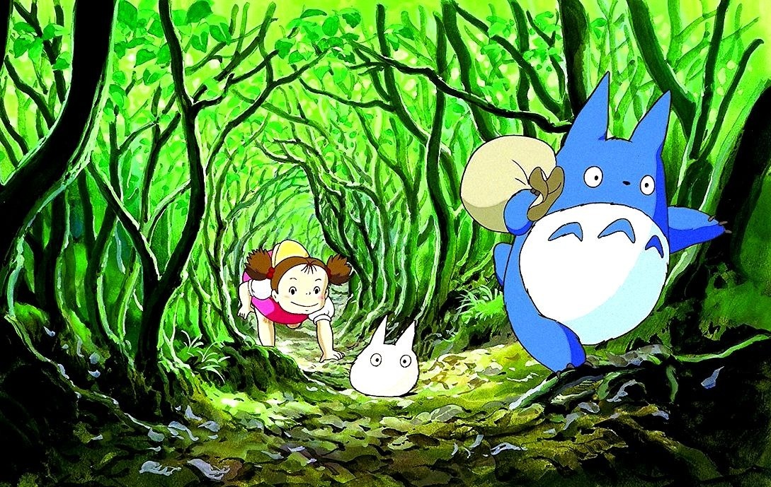 Кадр из мультфильма "Мой сосед Тотторо"