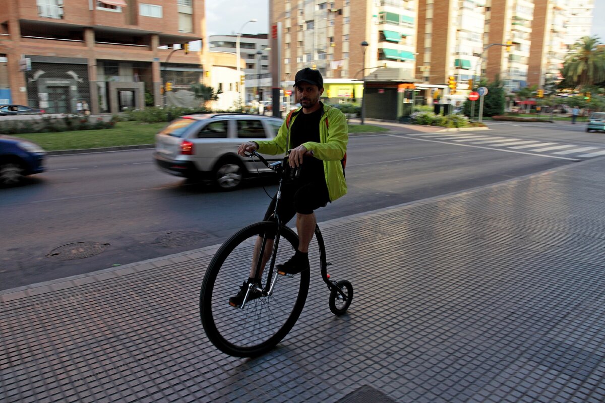 Вот такое чудо нам встретилось в испанской Малаге