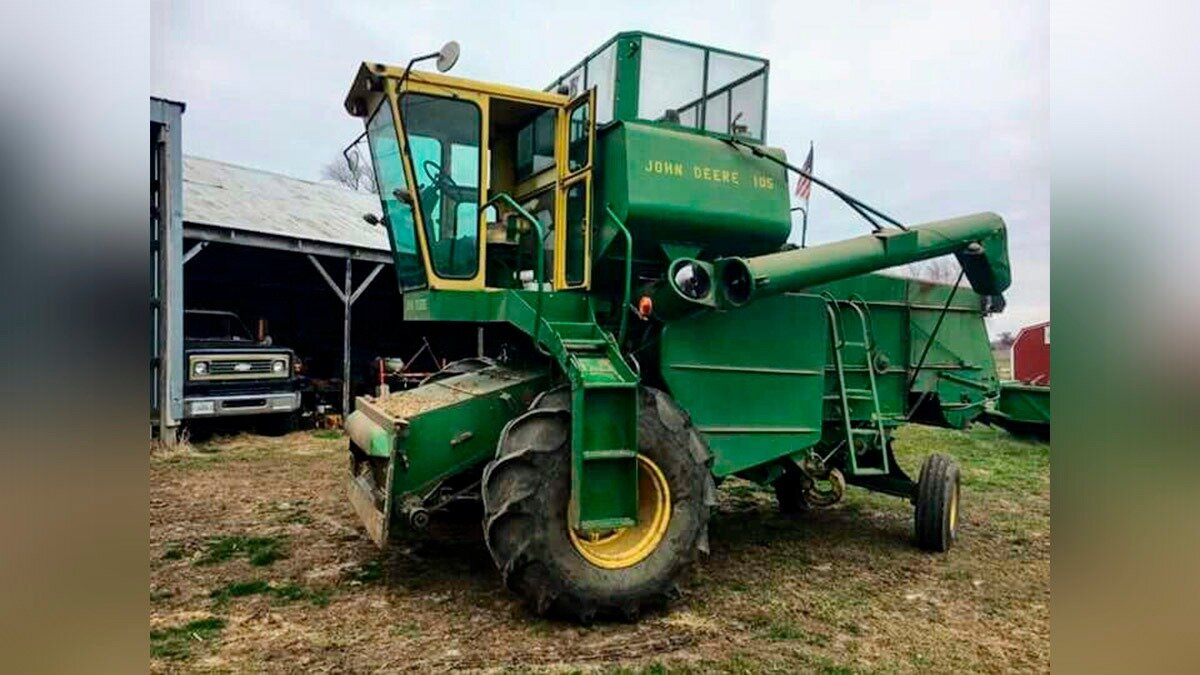 Фото: pinterest.com John Deere 105 1969 года выпуска