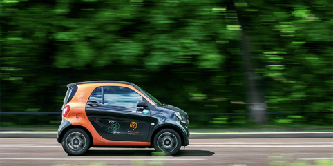 Автомобиль каршеринг Smart