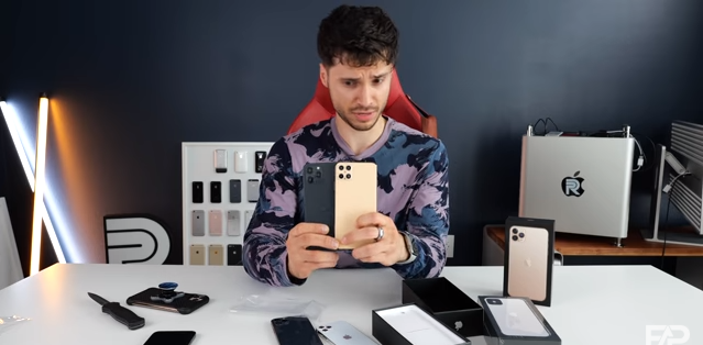 Сравнение модуля камеры с 11 Pro