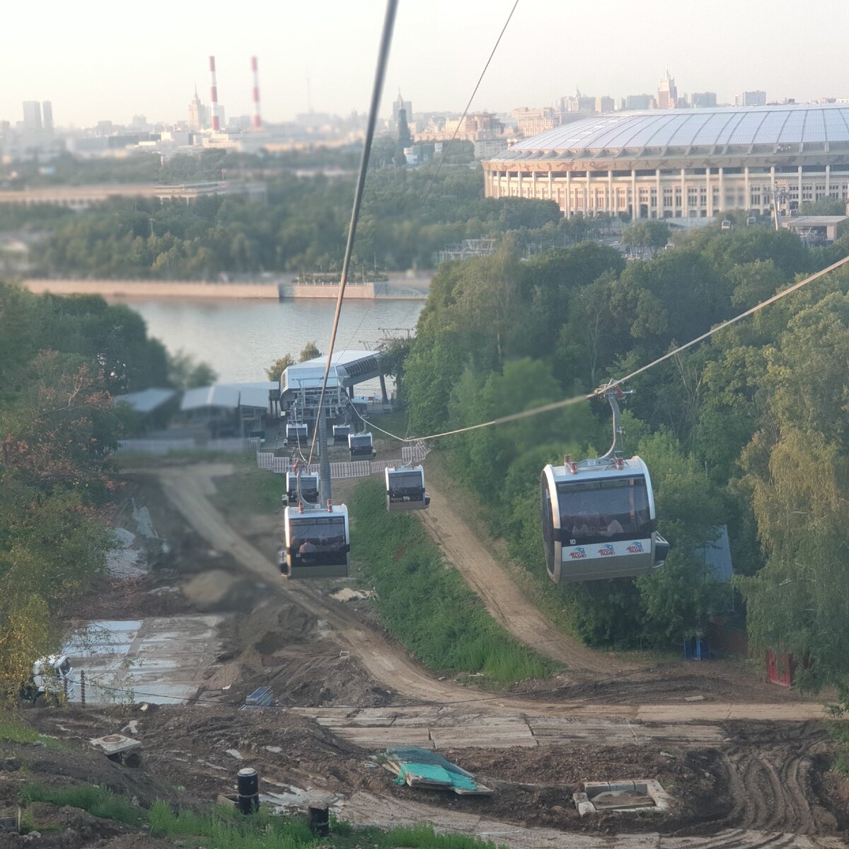 Канатная дорога на Воробьевых горах. г. Москва | Впутисам | Дзен