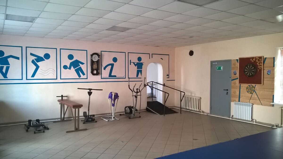 Тренажерный зал «бунинцев».