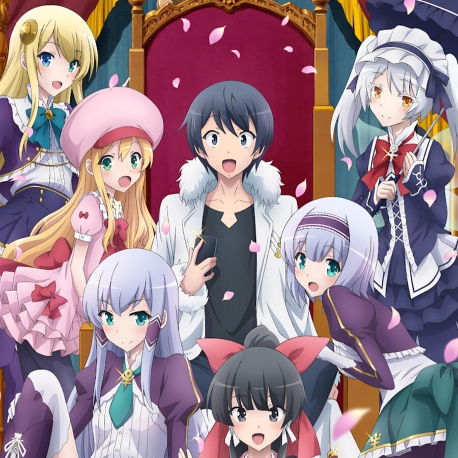 Isekai WA smartphone to Tomo ni хентай