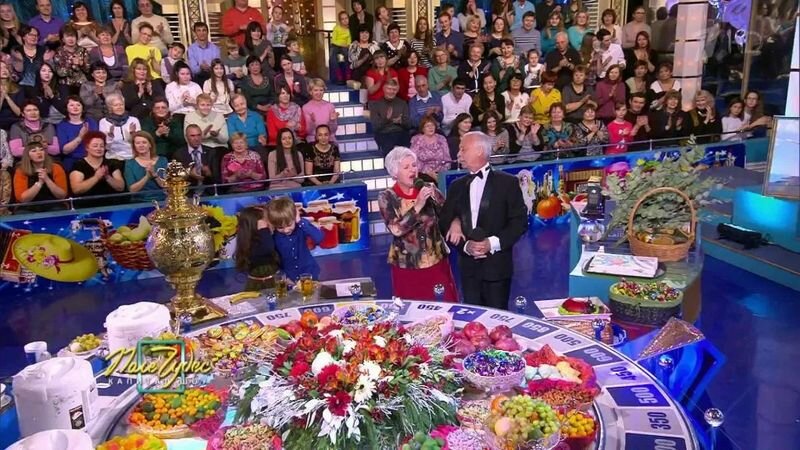 В студии капитал-шоу «Поле чудес»