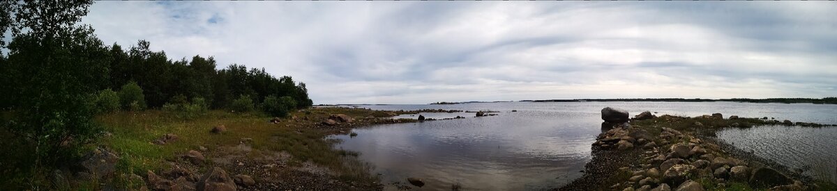 Панорама Кемской губы