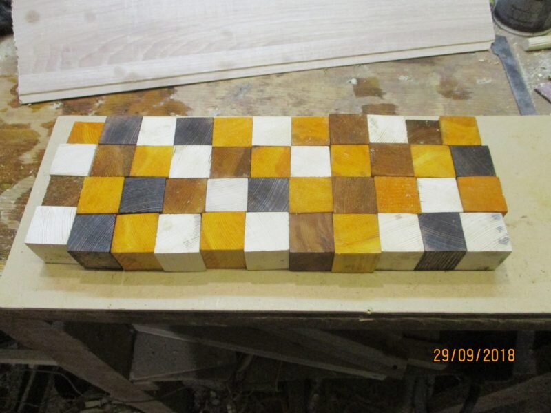 Панно на стену и другие шедевры из обрезков деревянного бруса ...