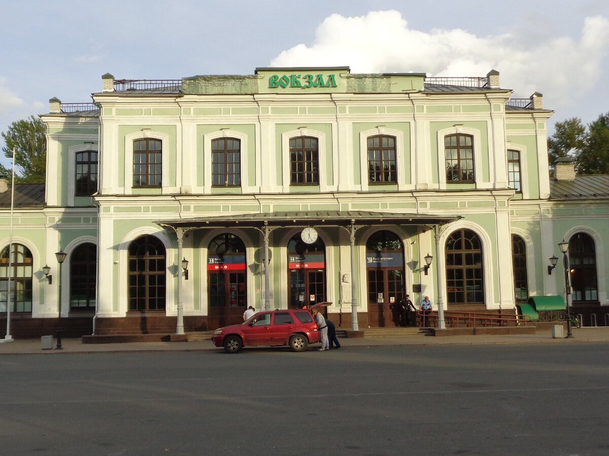 Фото вокзала в пскове