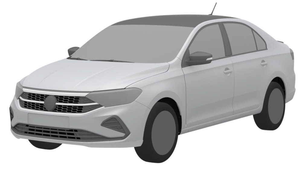 Патентное изображение Volkswagen Polo «Спорт», фото: fips.ru