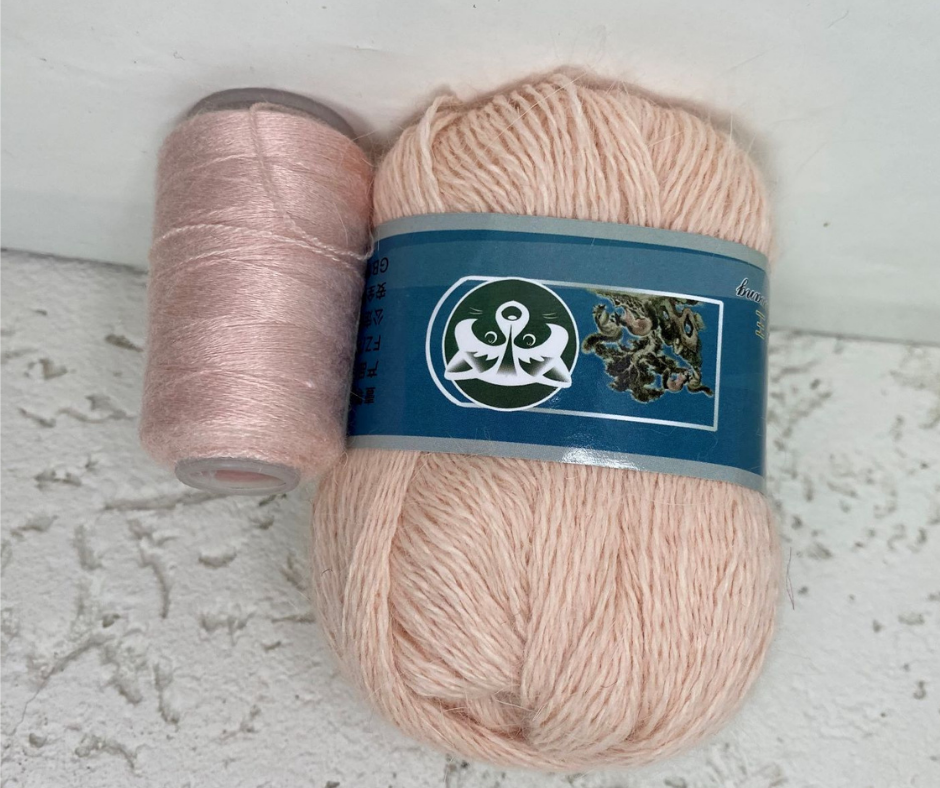 пряжа пух норки