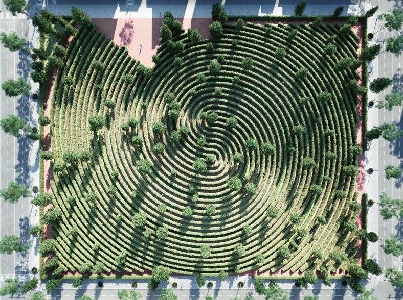 Parc de la Distance в Вене