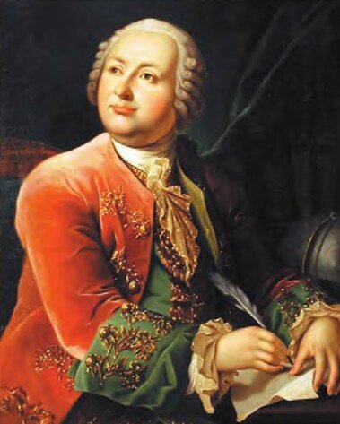 Портрет М.В. Ломоносова. Худ. Л.С. Миропольский. 1787 г.