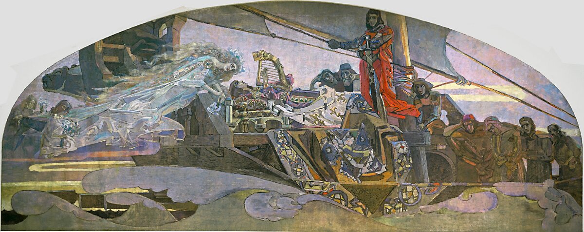 "Принцесса Греза" (1896) в зале Врубеля в Третьковке