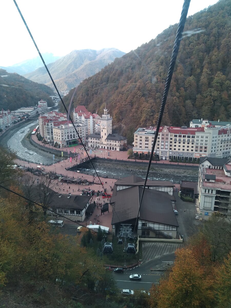 Общий вид на Роза Хутор