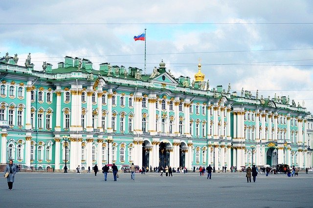 Эрмитаж. Россия. Hermitage. St. Petersburg. Photo by quinntheislander (Pixabay.com)