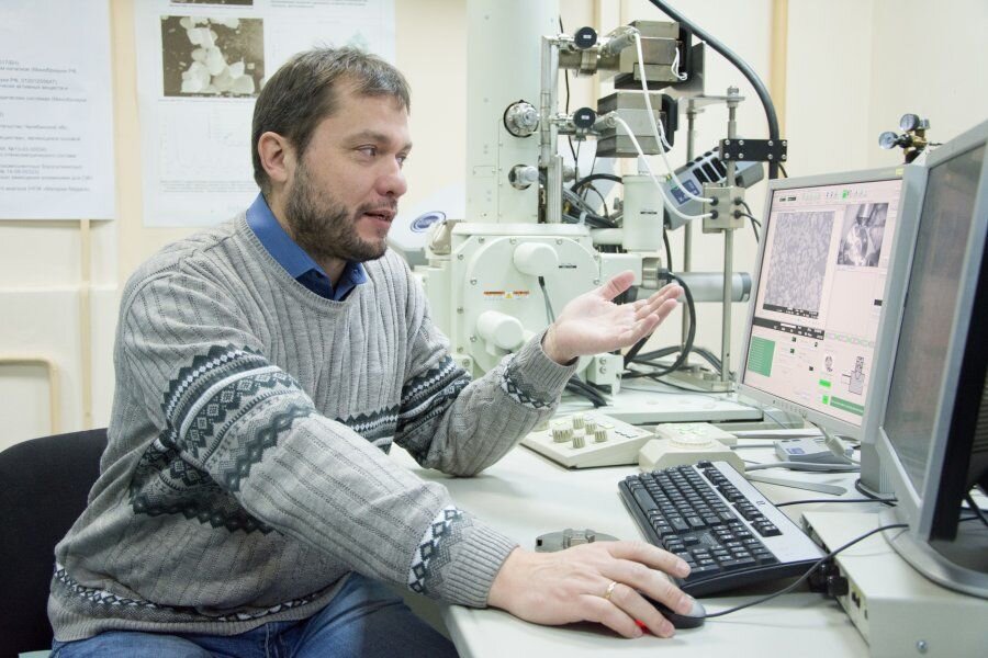 Ученый Д. А. Жеребцов, фото: Виктория Матвейчук