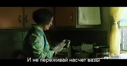 Кадр из "Матрицы"  Нео в гостях у оракула.