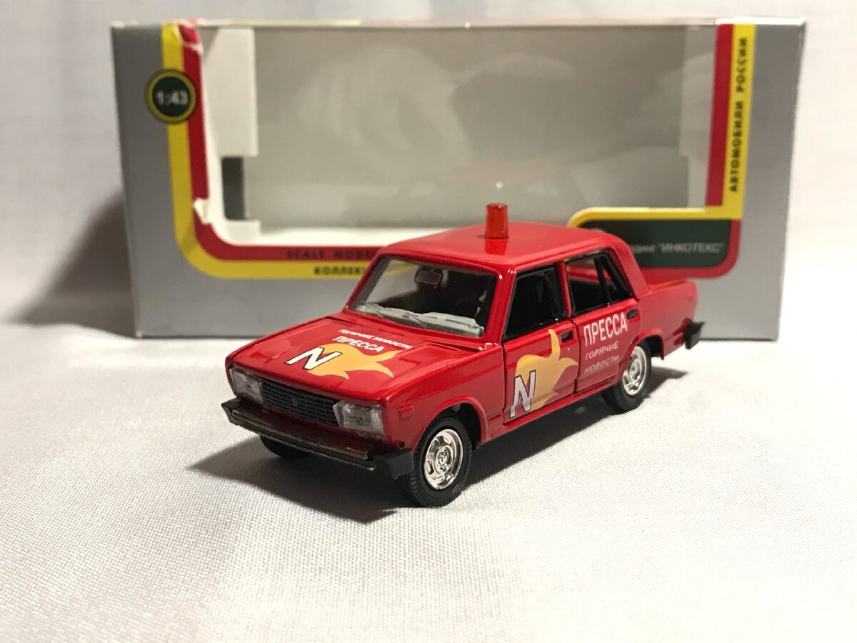 Ваз 2105 Пресса - новая модель "от дилера".