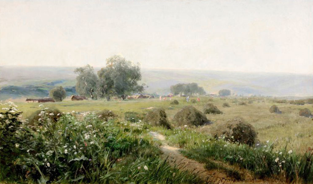 «Летний пейзаж», 1893 год, холст, масло, частное собрание