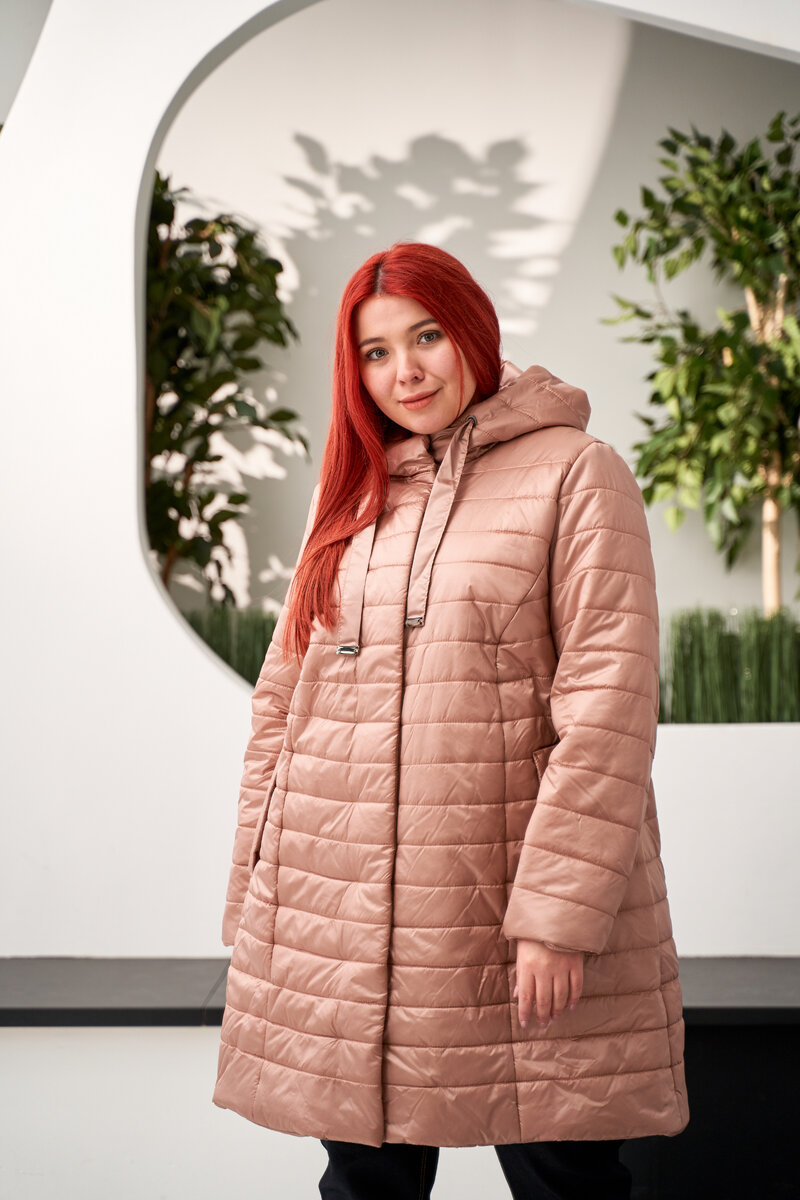 Удлинённая куртка Lira какао