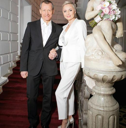 Дарья Повереннова и Андрей Шаронов в день свадьбы