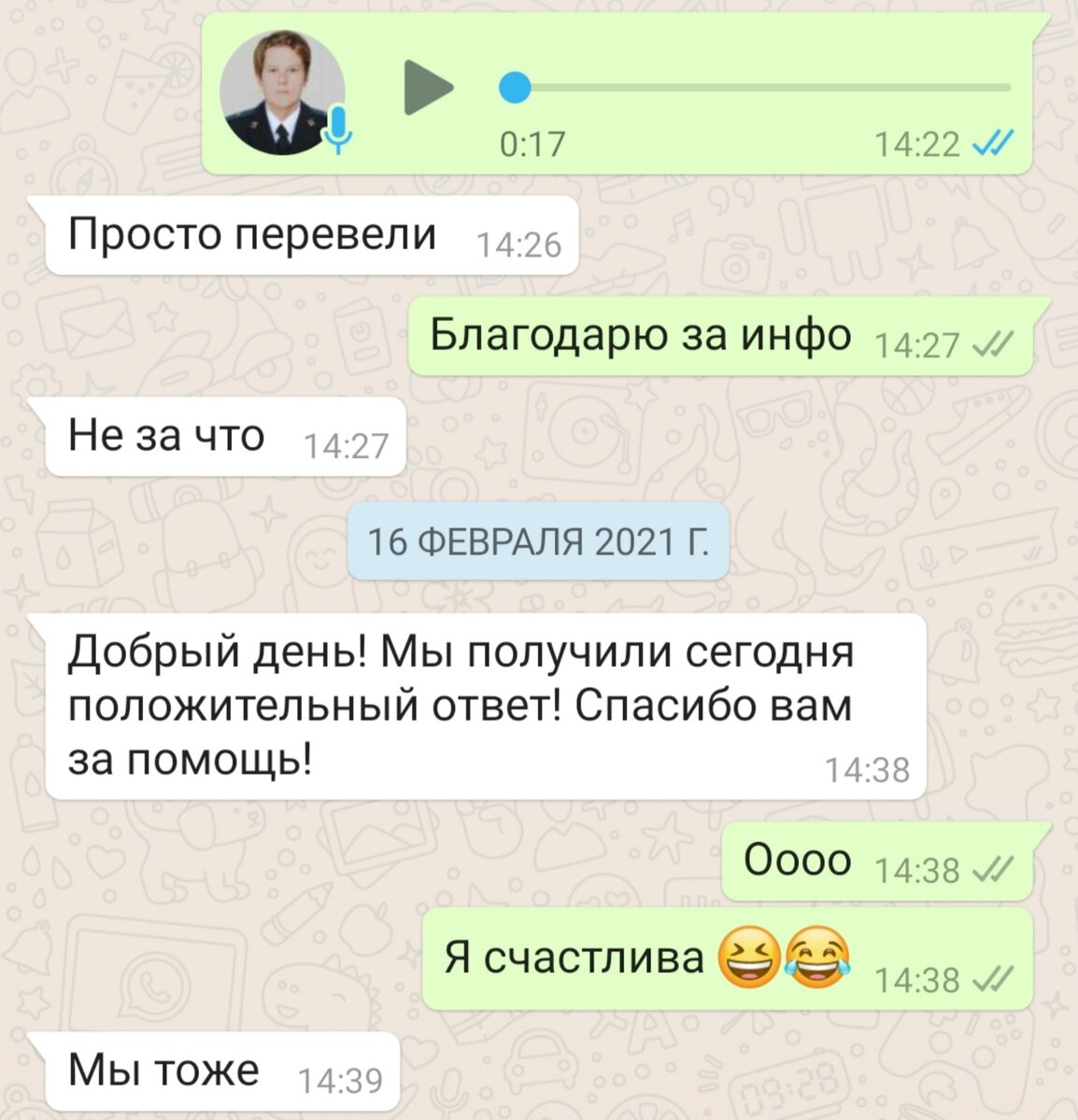 Успешные апелляции отказов в визах D