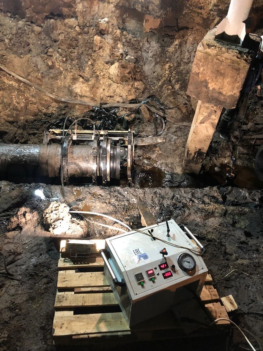 Фото 3. Устранение аварии: d 500 sdr 11.