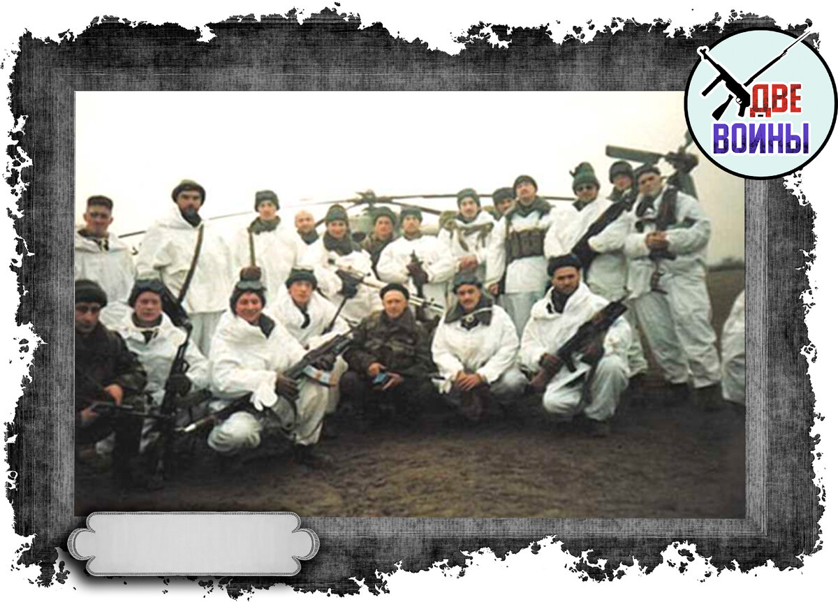 Контрактники 84-го ОРБ в Чечне. Фото в свободном доступе.