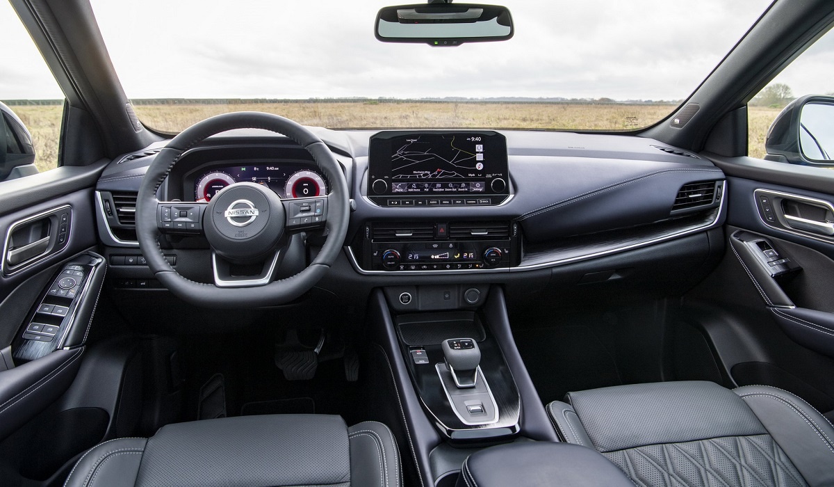 Обновленный салон Nissan Qashqai