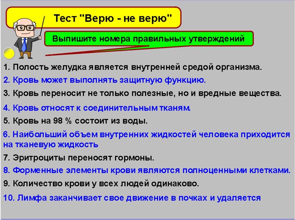 Ответ неверный в текст