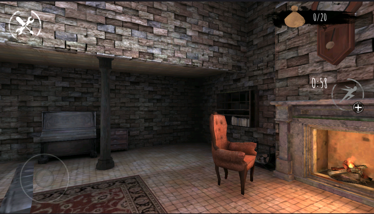 игра the eyes.Я помню играл еще в старую версию игры соответственно и прохождение было старой версии.