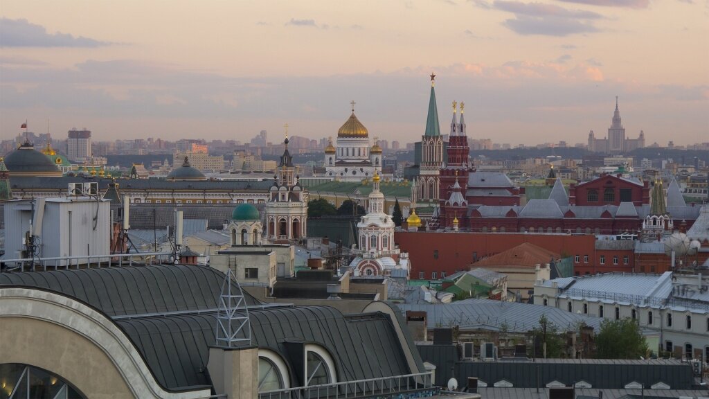 Вид на старую Москву