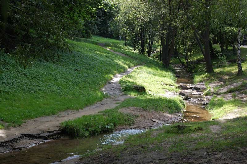 Голосов овраг в Коломенском парке