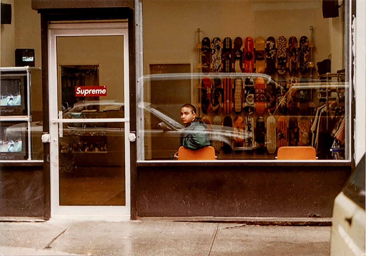 Supreme на Лафайетт-стрит, 1995.