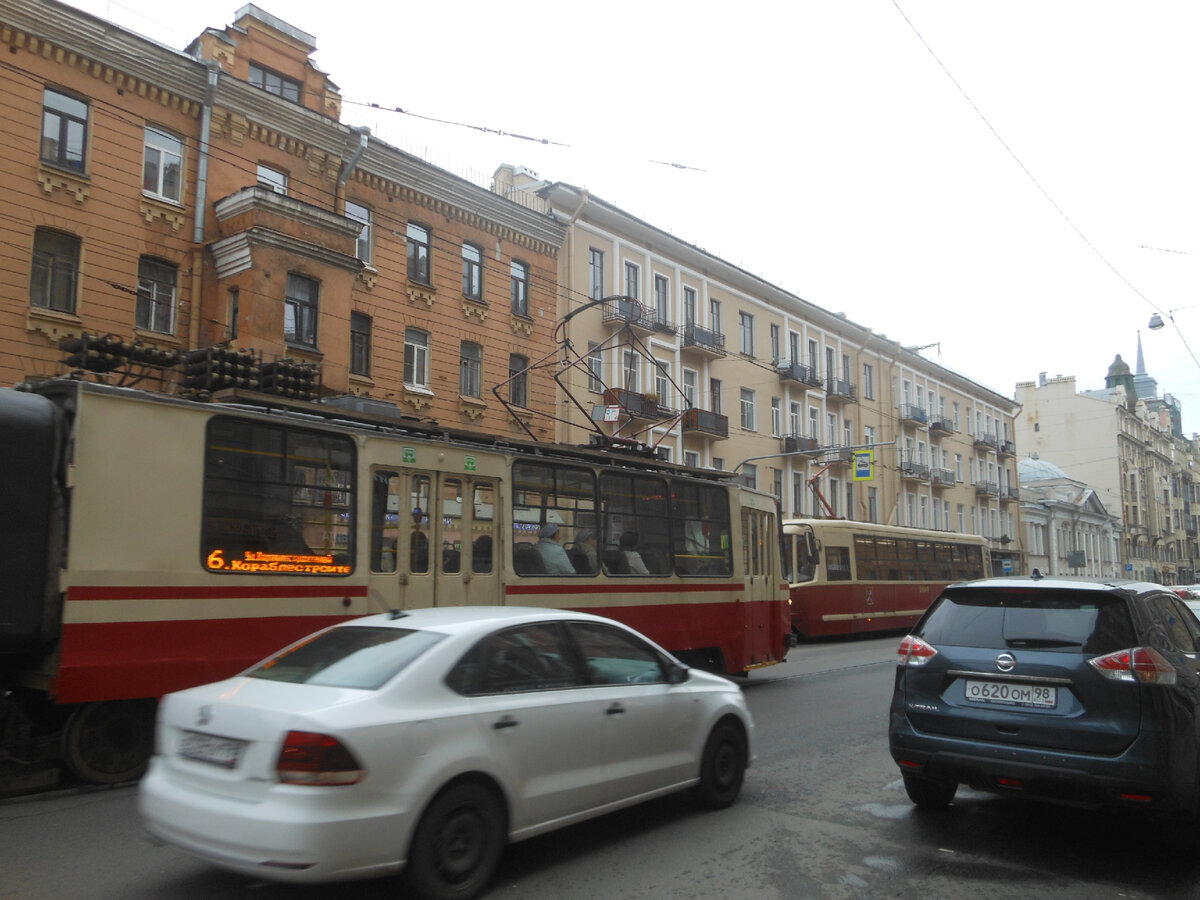 Трамвай на ул. Куйбышева
