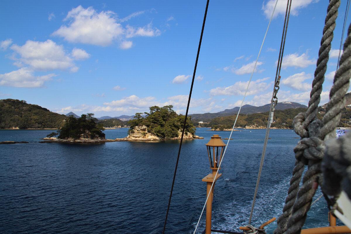 Морская прогулка к Kujuku-shima