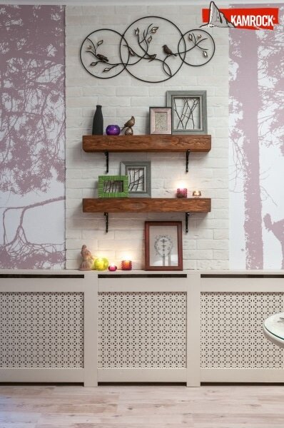 Искусственный камень КАМРОК ®  в интерьере - Ванная комната