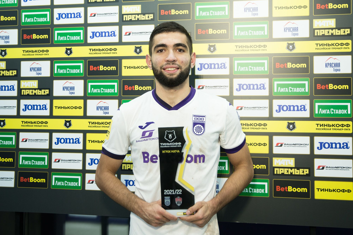 Лучший бомбардир РПЛ 2021/22 - Гамид Агаларов