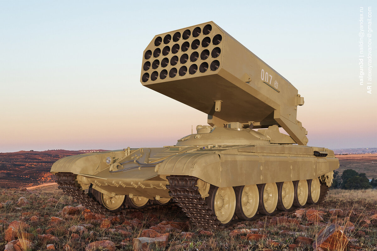 ТОС-1 «Буратино». Фото из открытых источников.