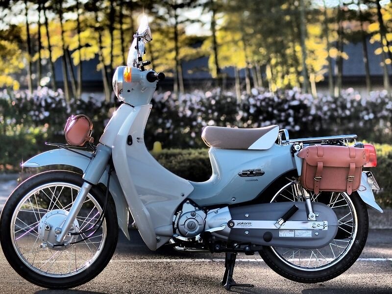 Мопед Honda Super Cub. Фото с сайта pinterest.com