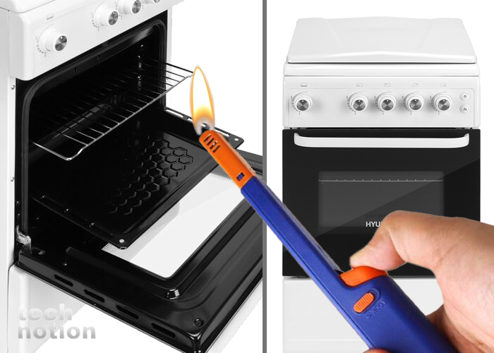 Современные газовые плиты уже не те😀 газовая плита HYUNDAI RGG213 / Изображение: дзен-канал technotion